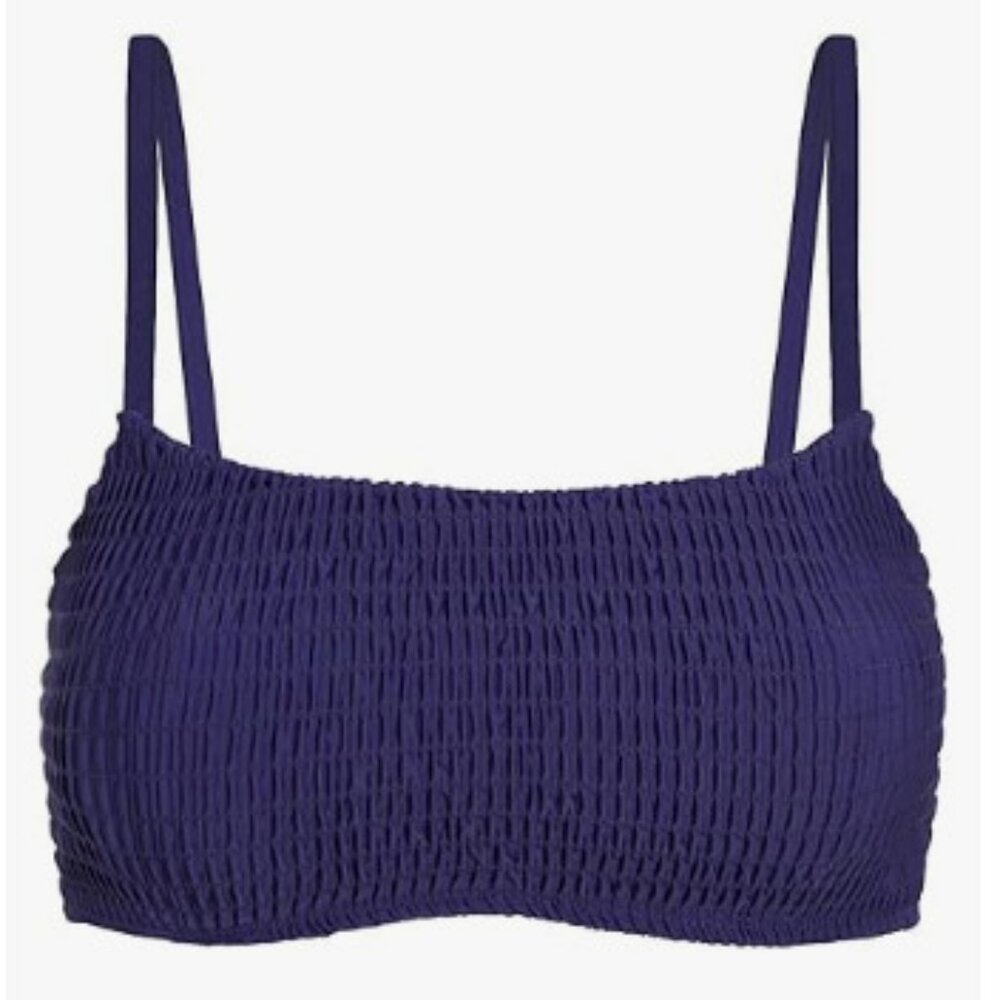 Mosmann Australia Havana Ribbed Bikini Top Size S